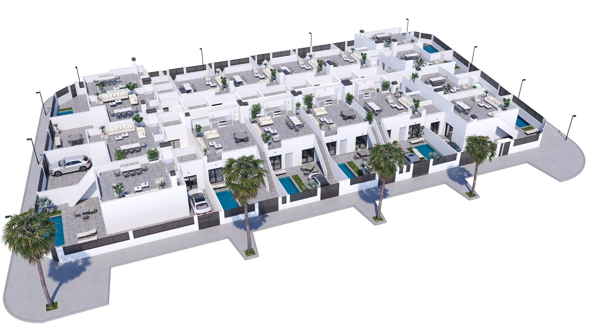 Rindu māja Torre-Pacheco, Murcia, Spānijā 2 istabas, 82 m2 Nr. 173938