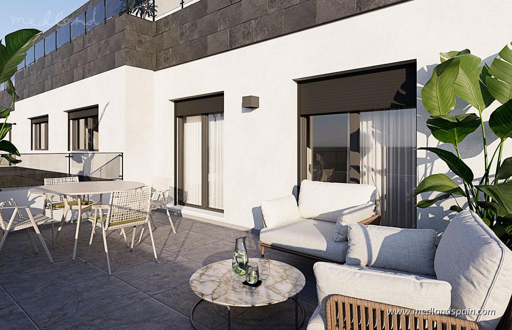 Apartament w Casares, Malaga, Hiszpania 2 sypialnie, 120 mkw. nr 167382