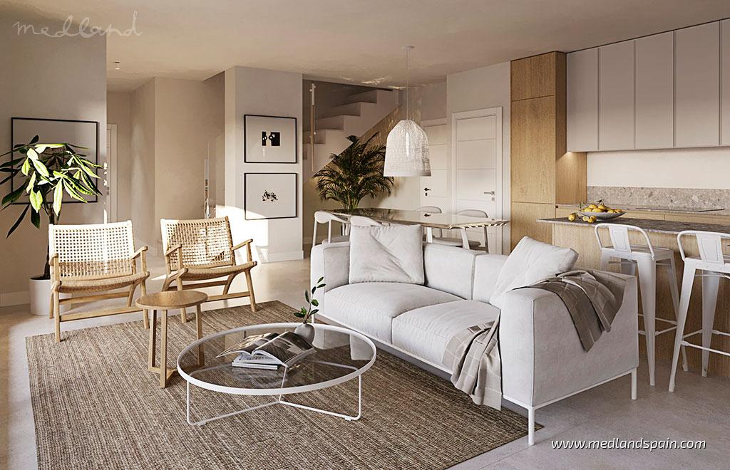 Apartament w Casares, Malaga, Hiszpania 2 sypialnie, 120 mkw. nr 167382