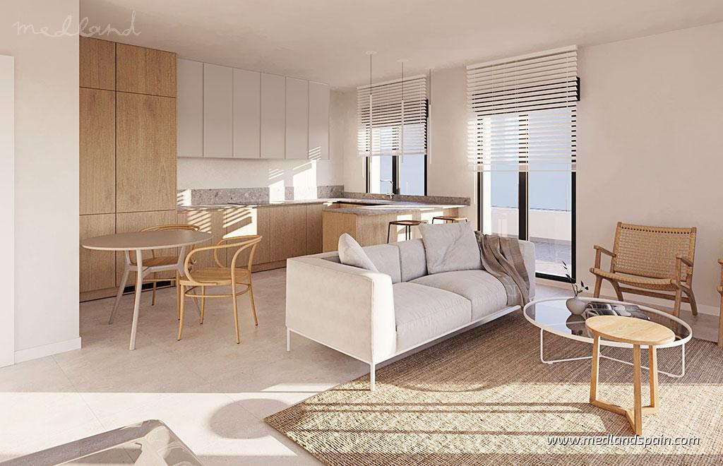 Apartament w Casares, Malaga, Hiszpania 2 sypialnie, 120 mkw. nr 167382