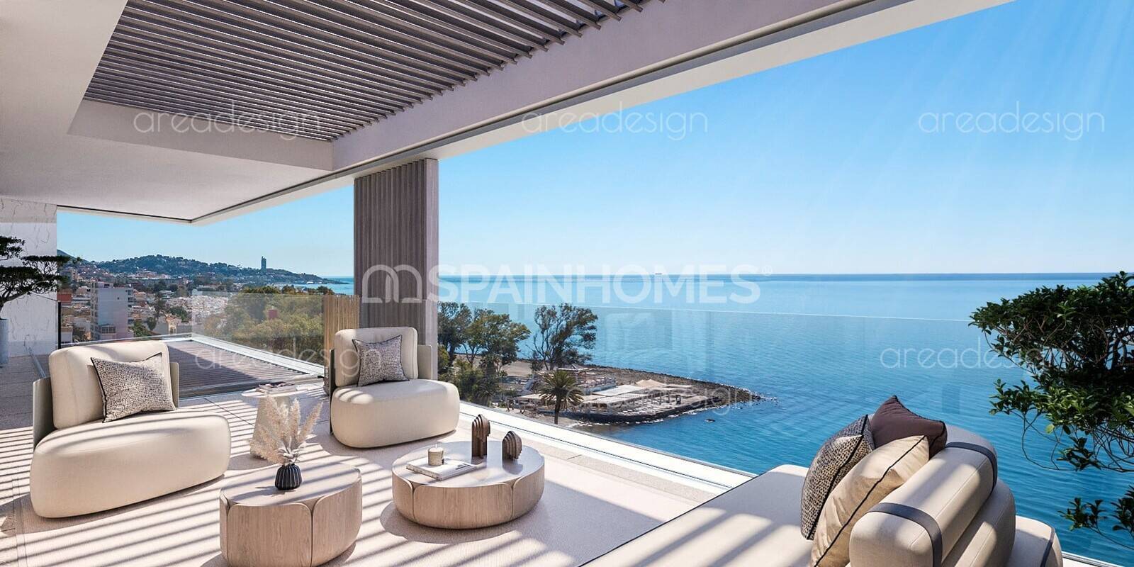 Apartament w Malaga, Hiszpania 3 sypialnie, 136 mkw. nr 144605