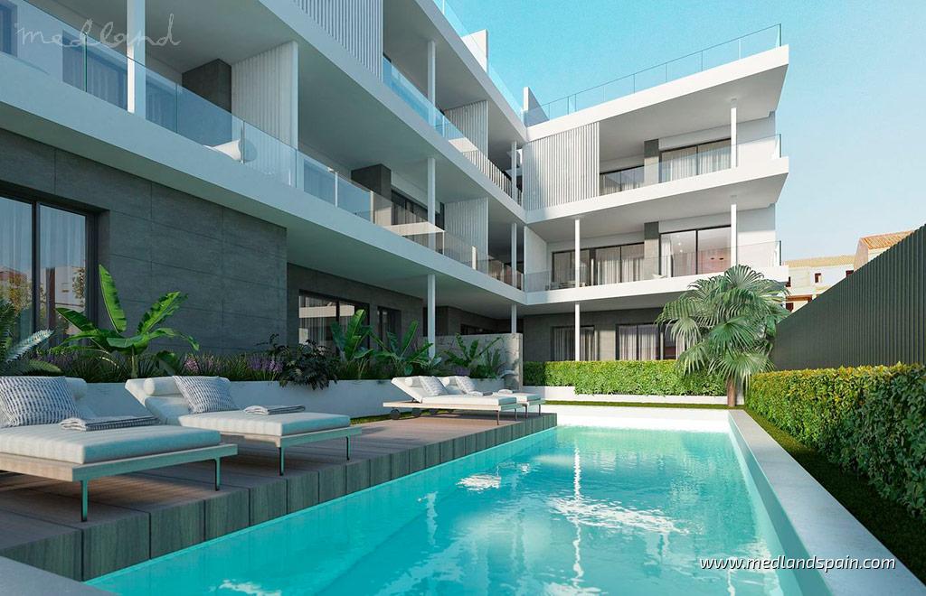 Apartament w Benijofar, Alicante, Hiszpania 2 sypialnie, 73 mkw. nr 149369