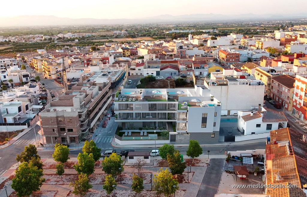 Apartament w Benijofar, Alicante, Hiszpania 2 sypialnie, 73 mkw. nr 149369