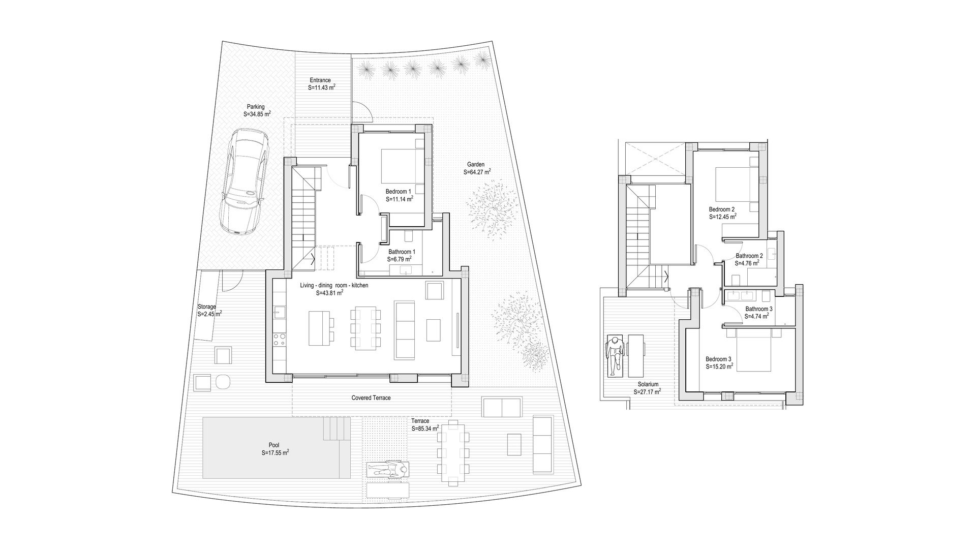 Villa VILLAS VISTA 12, Spānijā 3 istabas, 356.59 m2 Nr. 178355