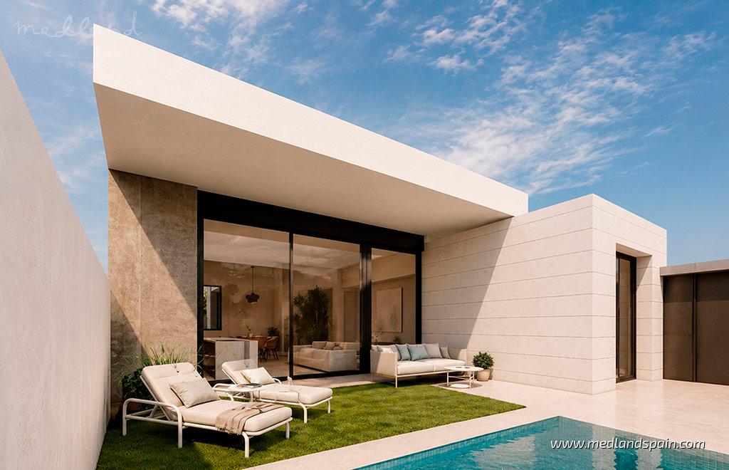 Villa Pilar de la Horadada, Alicante, Spānijā 3 istabas, 124 m2 Nr. 194034