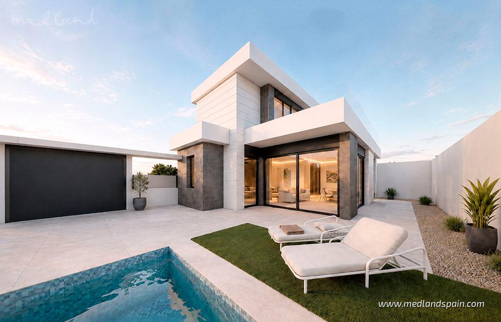 Villa in Pilar de la Horadada, Alicante, Spanien 3 Schlafzimmer, 150 m2 Nr. 194035
