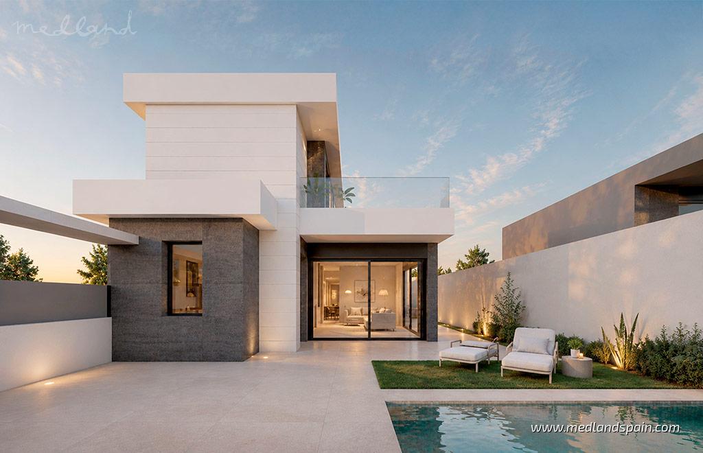 Villa in Pilar de la Horadada, Alicante, Spanien 3 Schlafzimmer, 150 m2 Nr. 194035