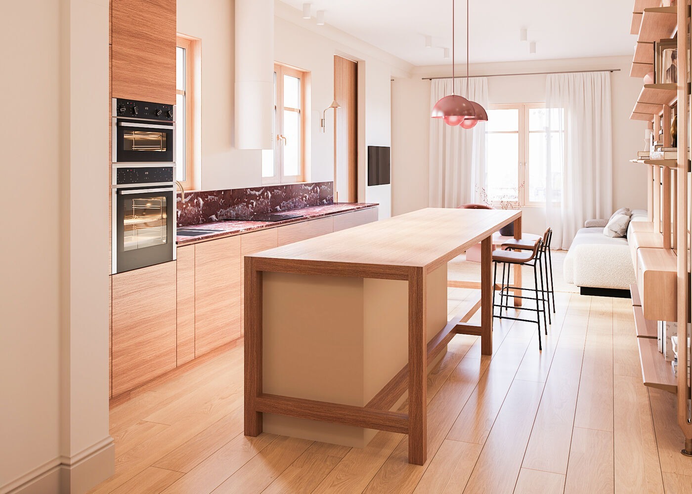 Dzīvoklis Barcelona, Spānijā 3 istabas,  Nr. 140969