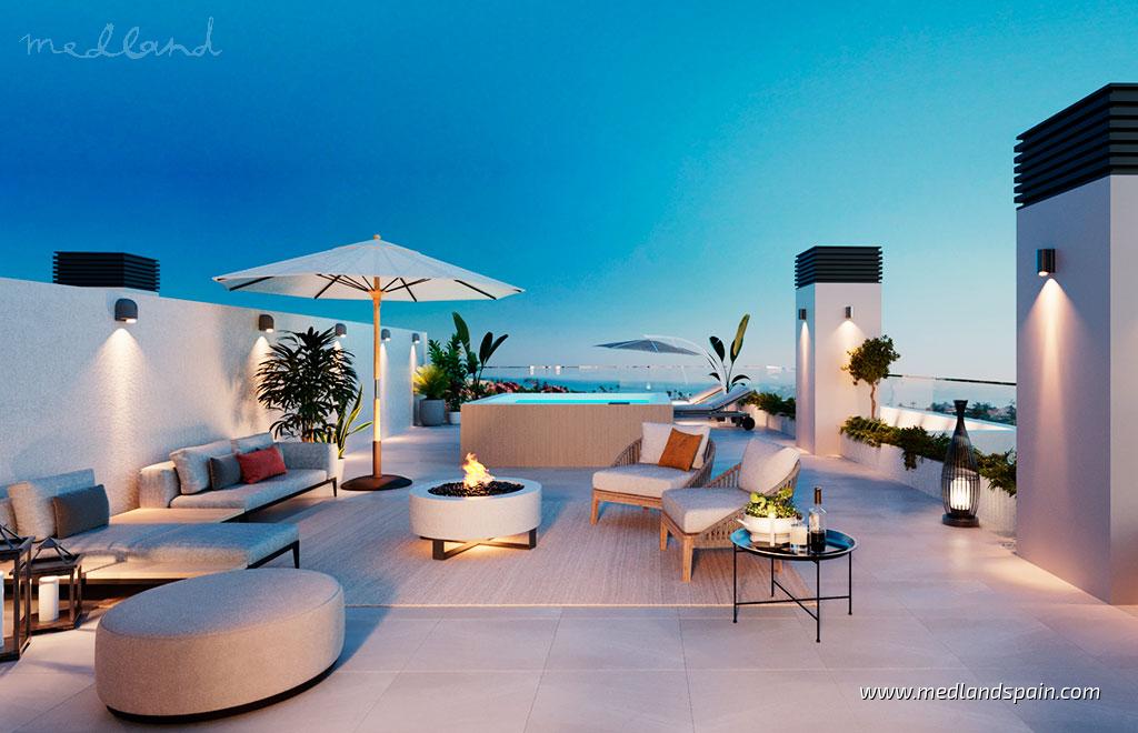 Apartament w Estepona, Malaga, Hiszpania 2 sypialnie, 75 mkw. nr 104764