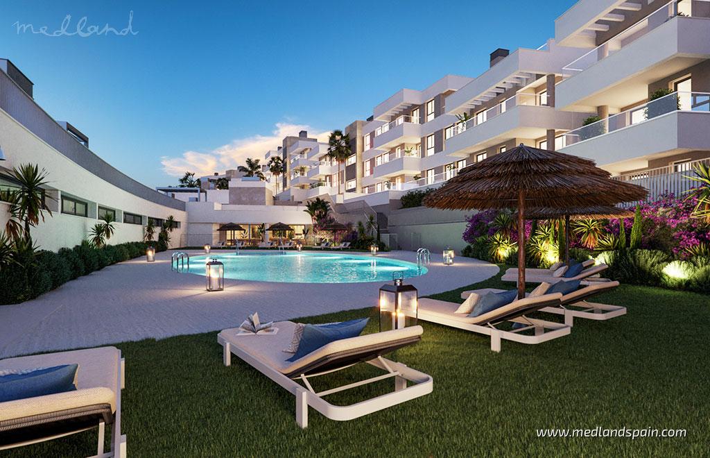 Apartament w Estepona, Malaga, Hiszpania 2 sypialnie, 75 mkw. nr 104764