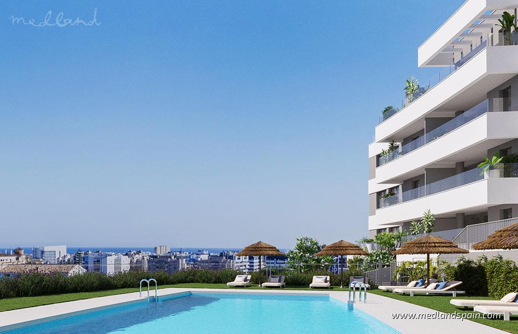 Apartament w Estepona, Malaga, Hiszpania 2 sypialnie, 75 mkw. nr 104764