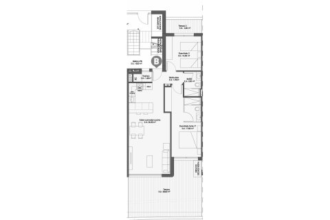 Layout 2 bedrooms, 115.5 sq.m. in BEST MEDITERRANEO 1 in Los Alcázares, Murcia, Spain No. 156131
