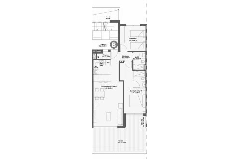 Layout 2 bedrooms, 106 sq.m. in BEST MEDITERRANEO 1 in Los Alcázares, Murcia, Spain No. 156132
