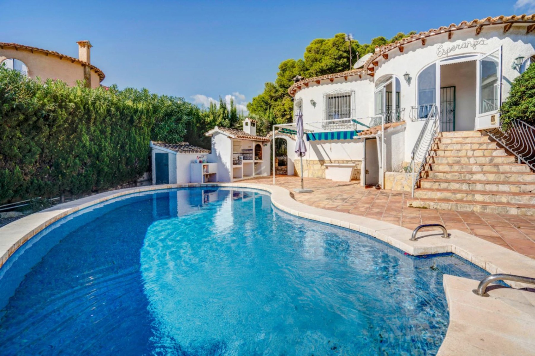 Villa i Calpe, Alicante, Spanien 2 sovrum, 164 kvm. Nr. 196315