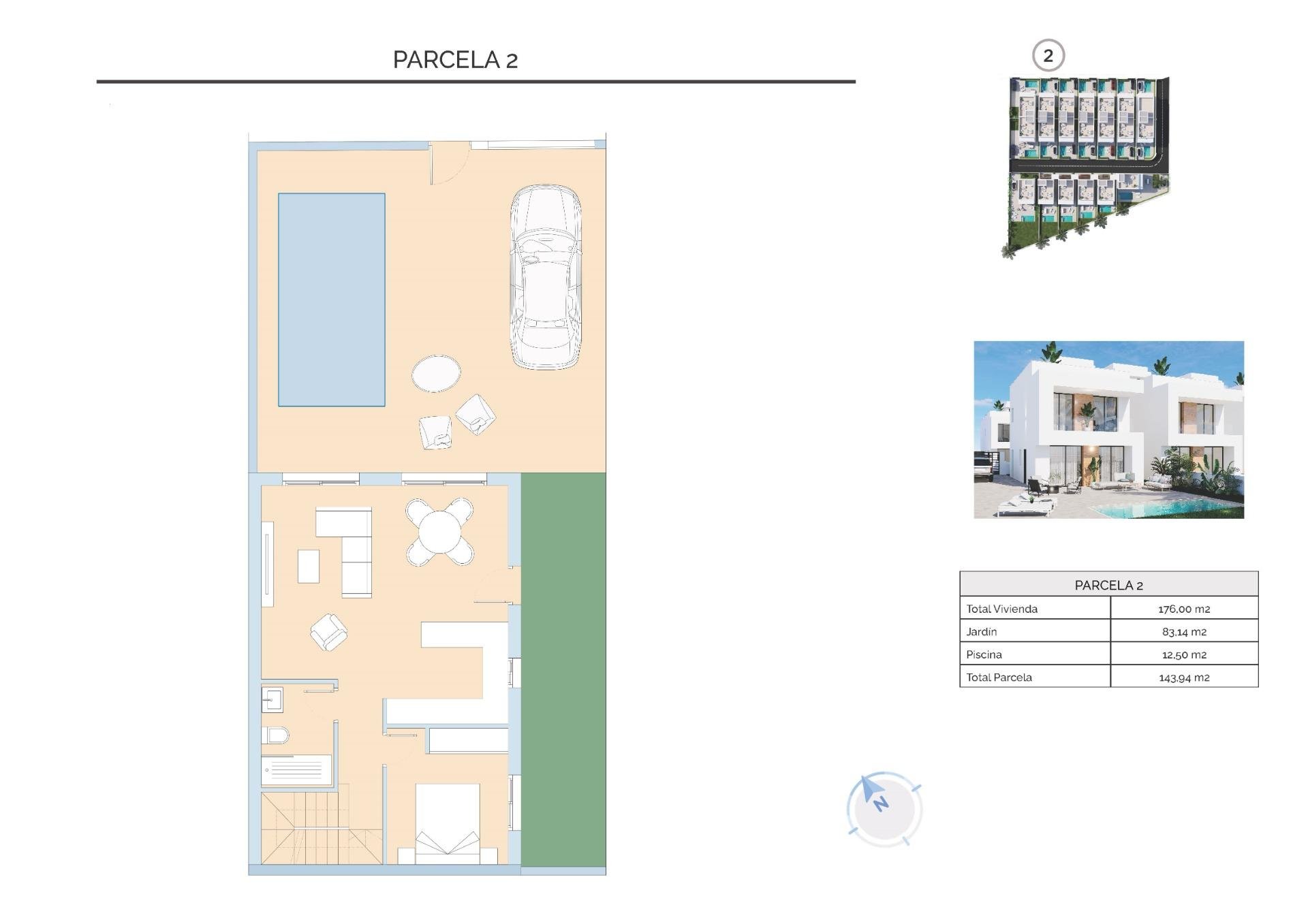 Huvila La Zenia, Alicante, Espanja 3 makuuhuonetta, 176 m2 No. 154475