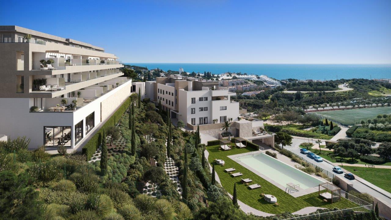 Apartament w Mijas, Malaga, Hiszpania 2 sypialnie, 108 mkw. nr 196115