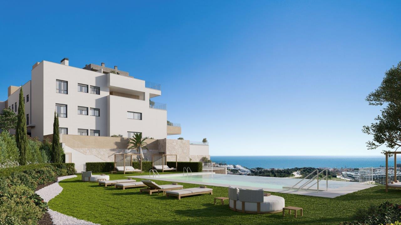 Bungalow in Mijas, Malaga, Spanien 2 Schlafzimmer, 155 m2 Nr. 196113