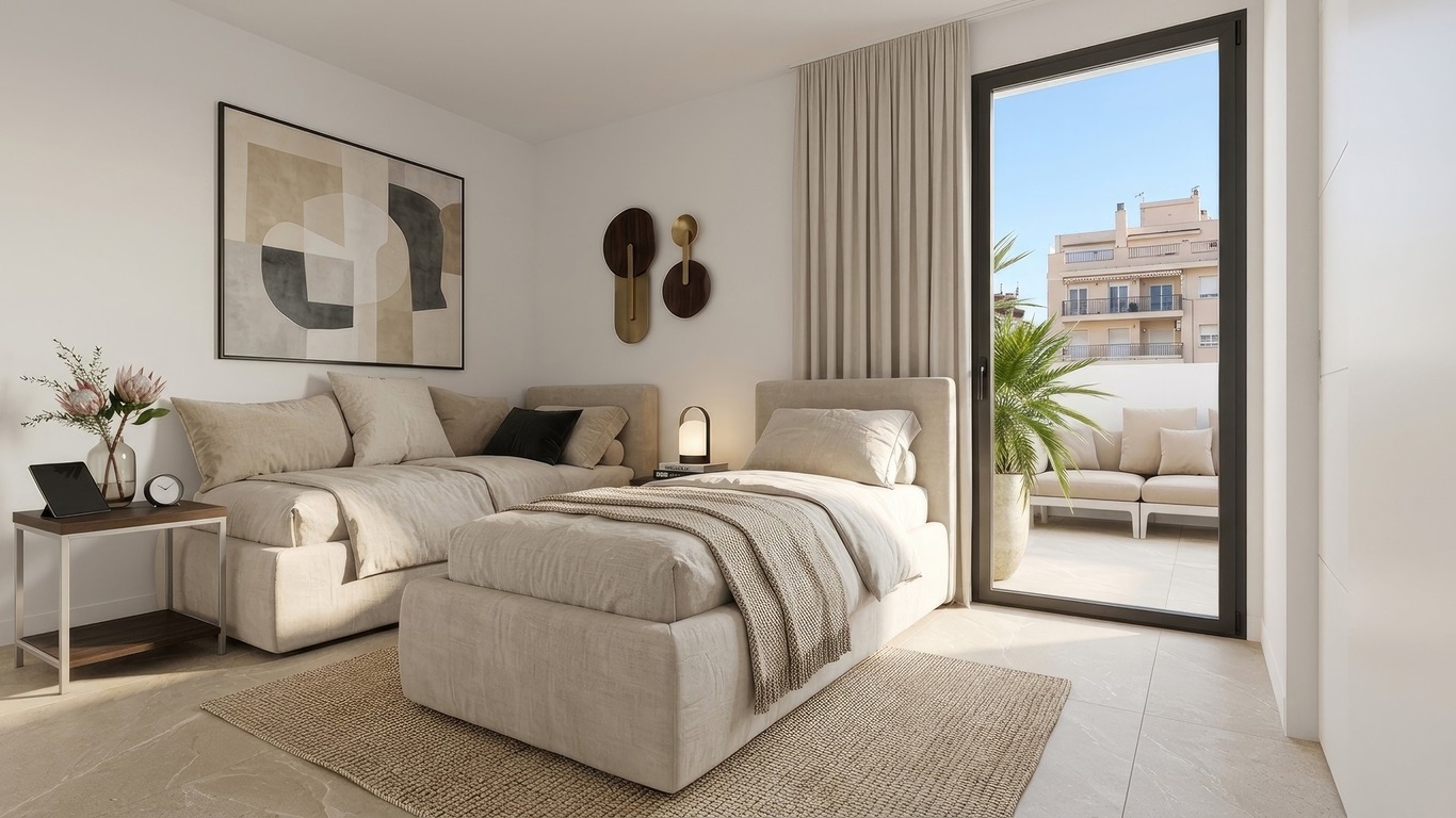 Huoneisto ALEGRIA IV ALICANTE, Alicante, Espanja 1 makuuhuone, 65.66 m2 No. 178374