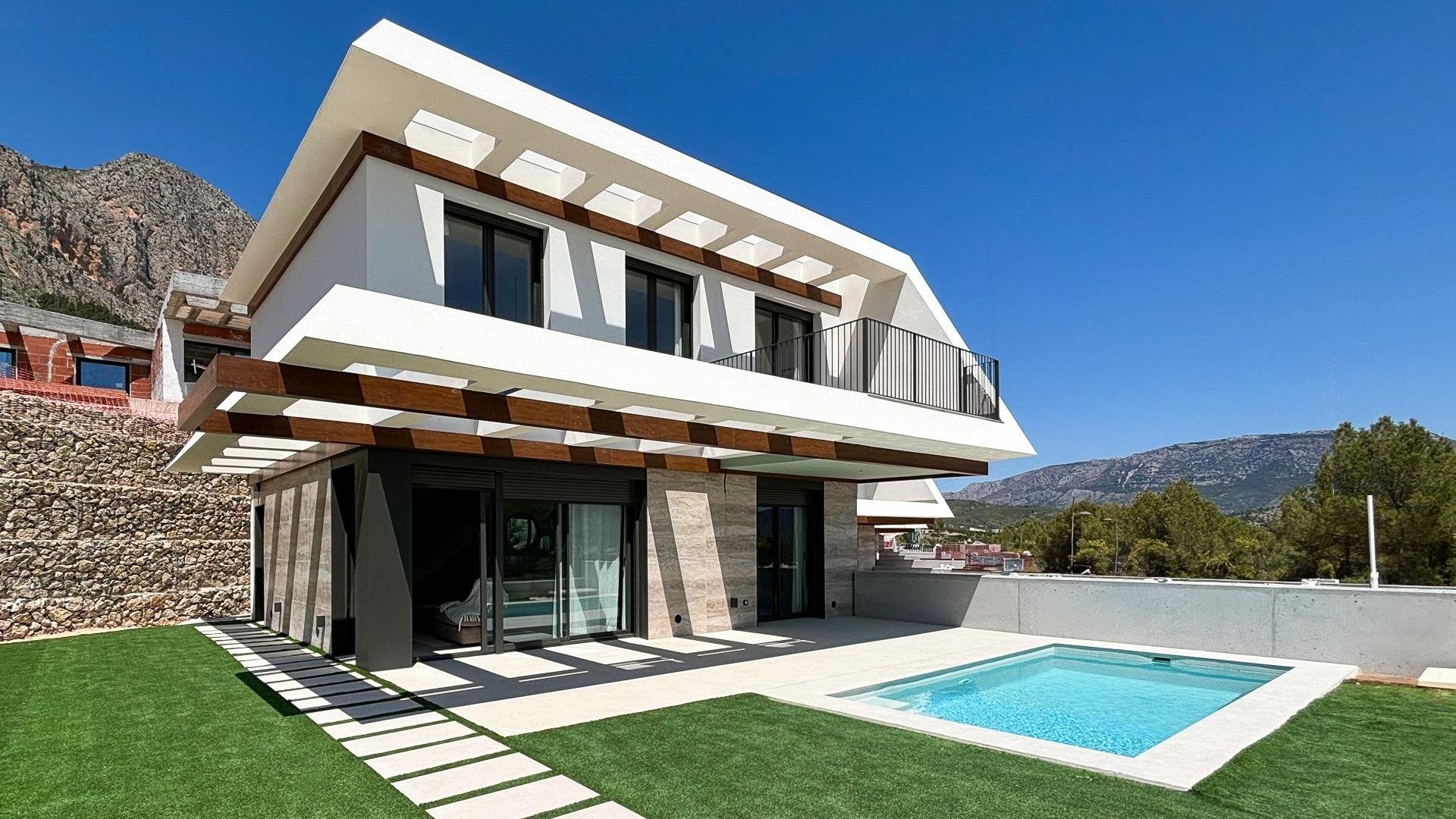 Villa en Polop, Alicante, España 3 dormitorios, 259 m2 No. 163812