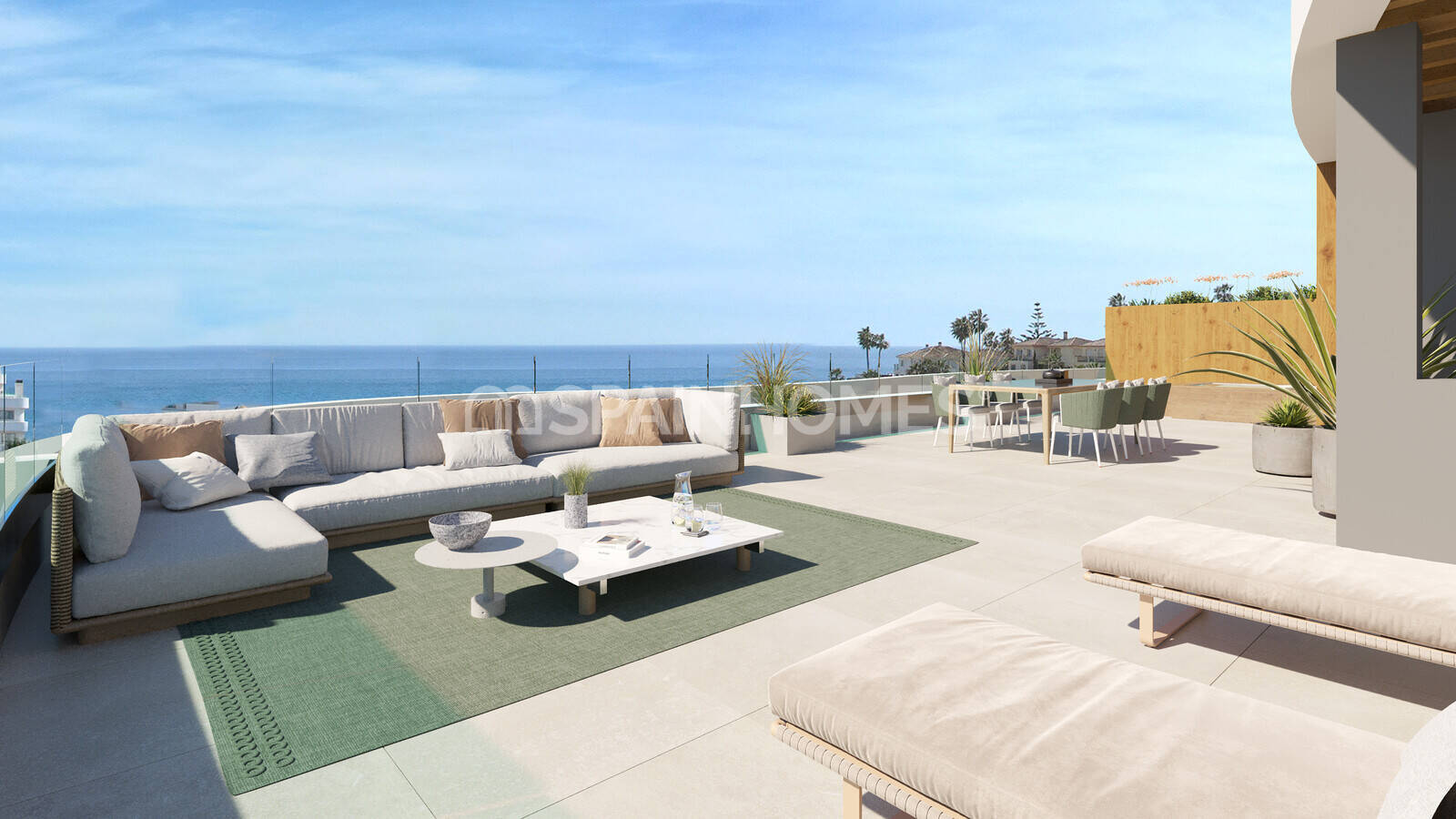 Apartamento en Mijas, Málaga, España 3 dormitorios, 98 m2 No. 164833