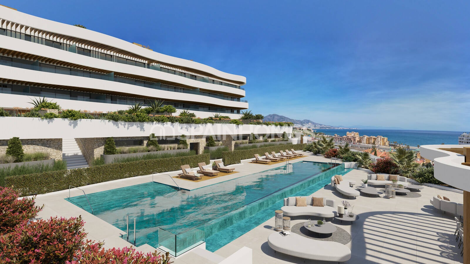 Apartamento en Mijas, Málaga, España 3 dormitorios, 98 m2 No. 164833