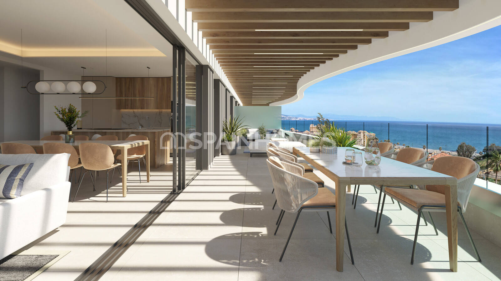 Apartamento en Mijas, Málaga, España 3 dormitorios, 98 m2 No. 164833