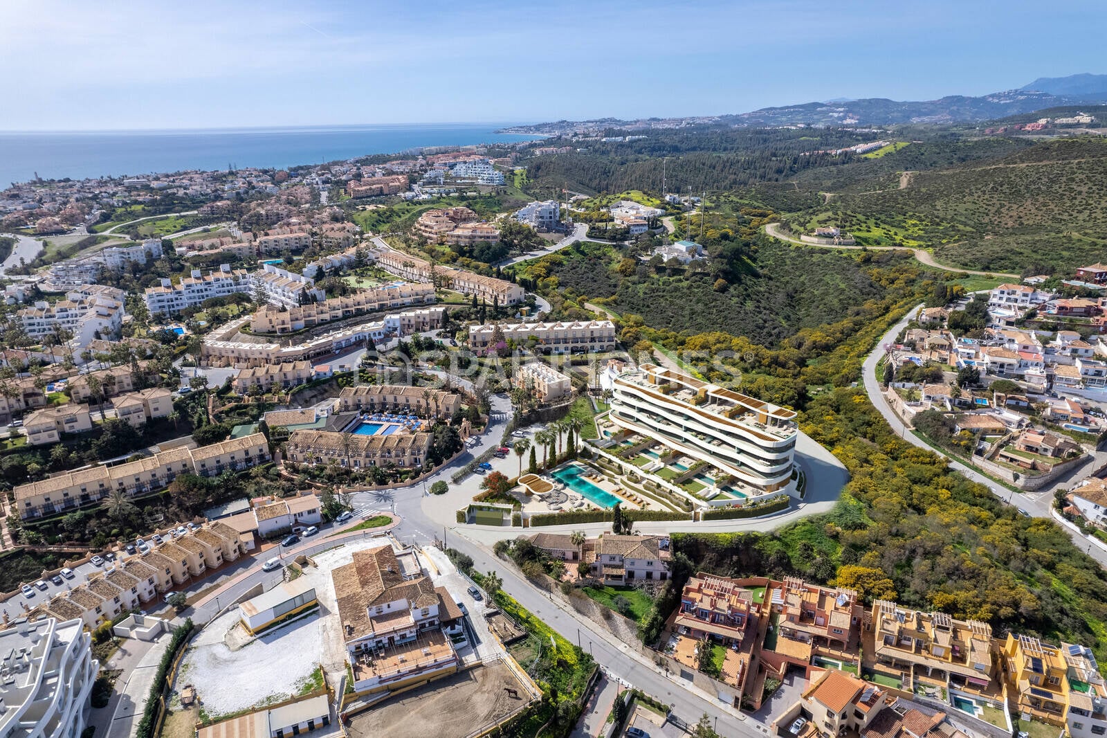 Apartamento en Mijas, Málaga, España 3 dormitorios, 98 m2 No. 164833