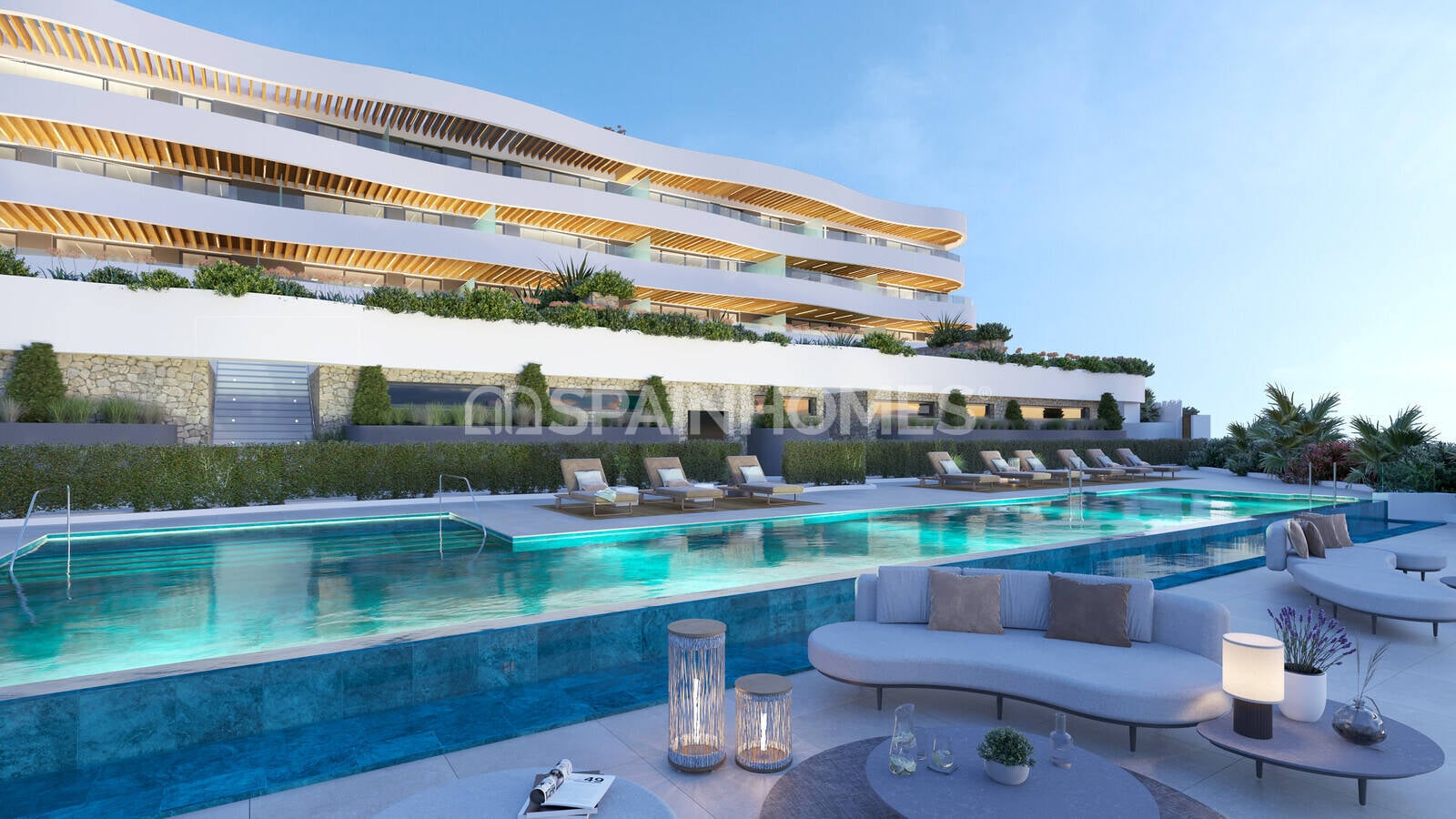 Apartamento en Mijas, Málaga, España 3 dormitorios, 98 m2 No. 164833
