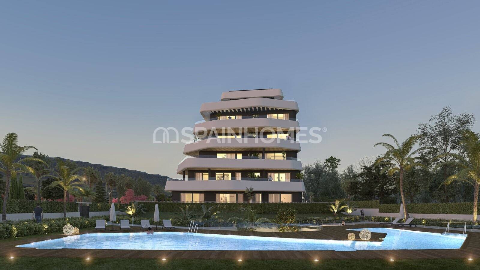Penthauss Torremolinos, Malaga, Spānijā 2 istabas, 77 m2 Nr. 164835