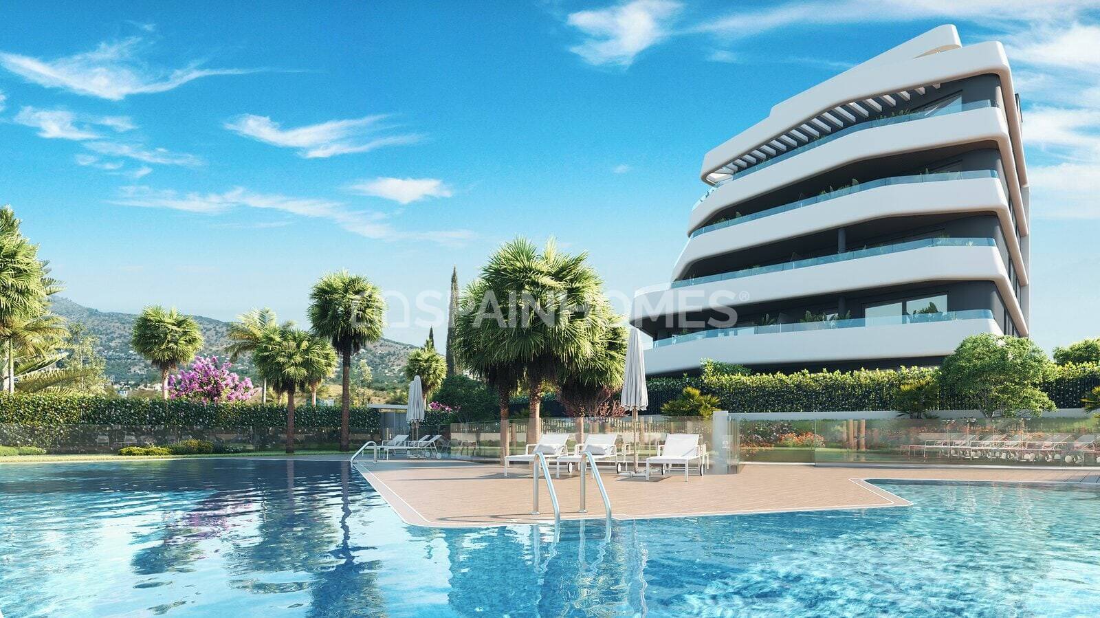 Penthauss Torremolinos, Malaga, Spānijā 2 istabas, 77 m2 Nr. 164835