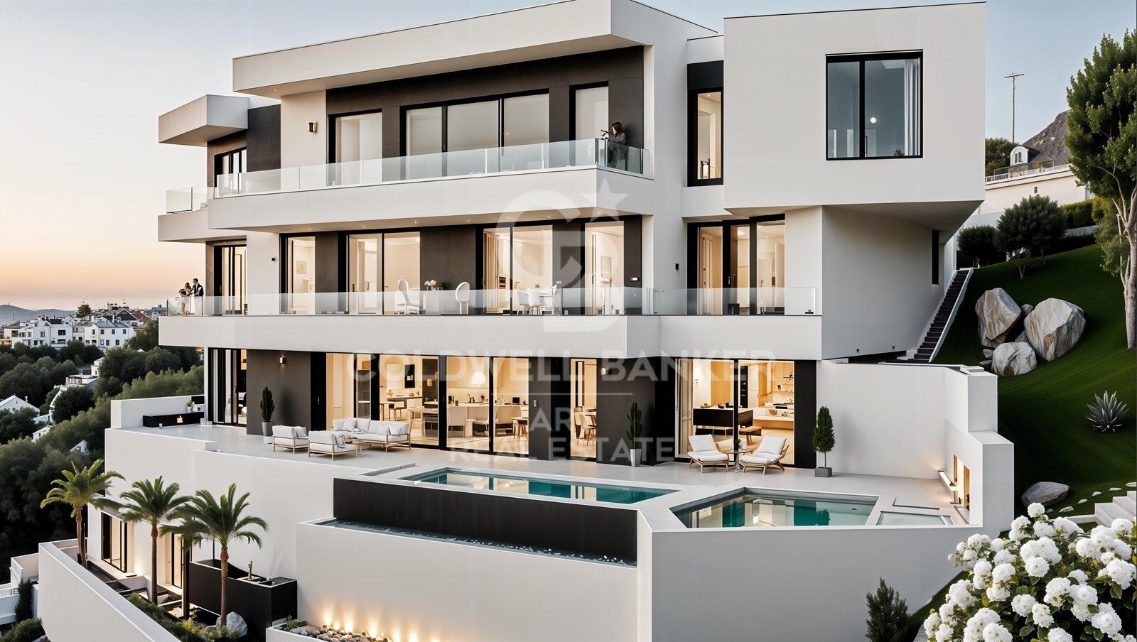 Villa en Mijas, Málaga, España 5 dormitorios, 550 m2 No. 157392