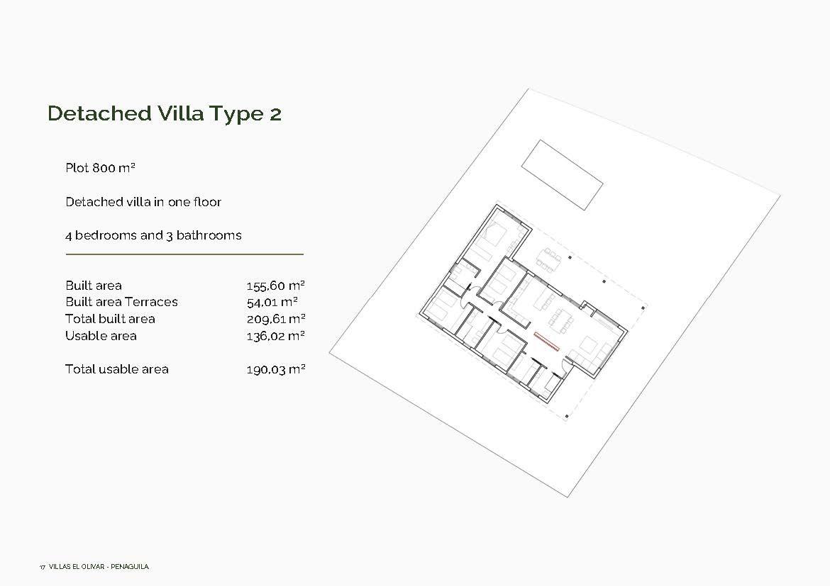 Villa in Penaguila, Alicante, Spanien 4 Schlafzimmer, 155 m2 Nr. 170598