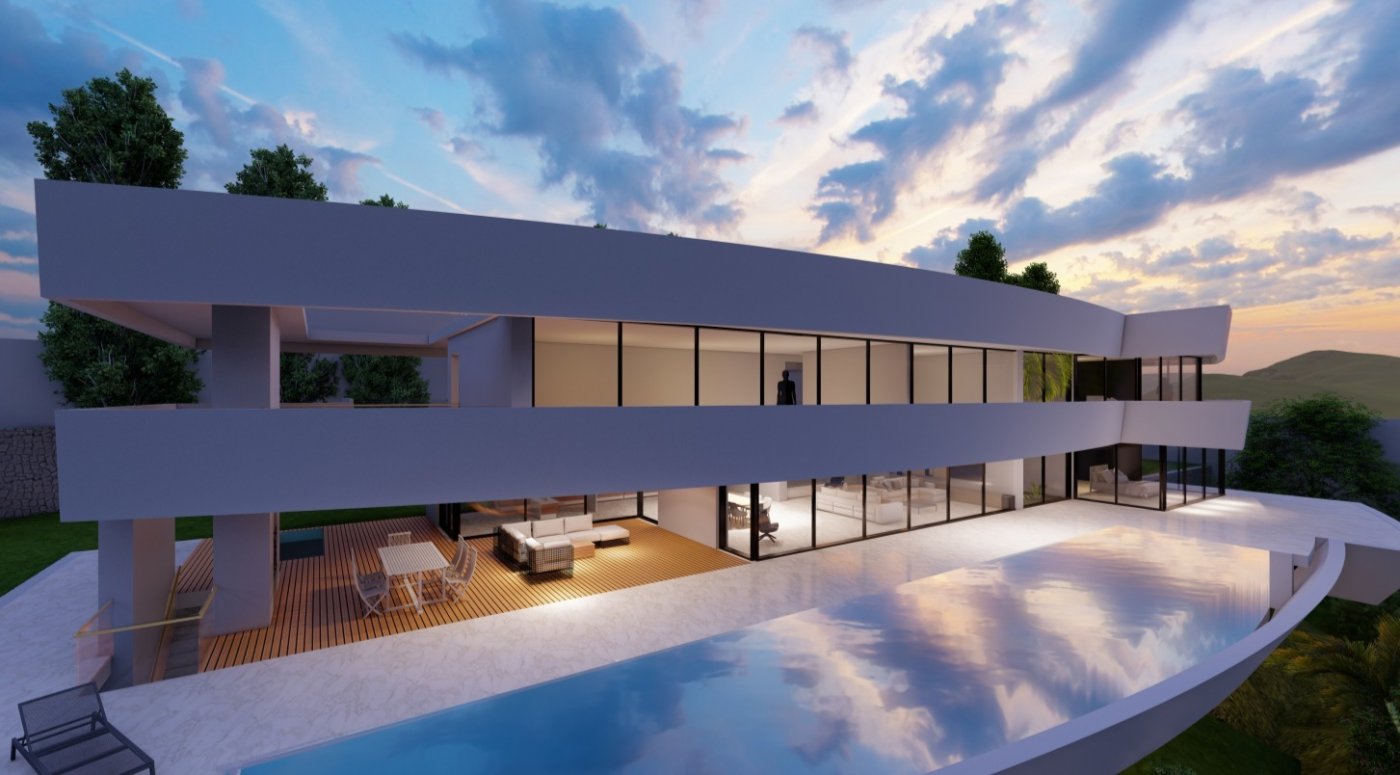 Appartamento a Moraira, Alicante, Spagna 5 camere da letto, 825 mq. N° 165080
