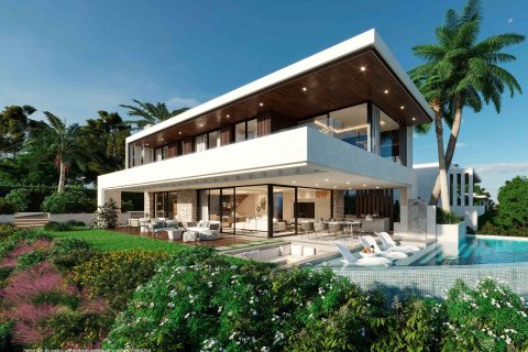 Villa i Benalmadena, Malaga, Spanien 5 sovrum, 515 kvm. Nr. 191850