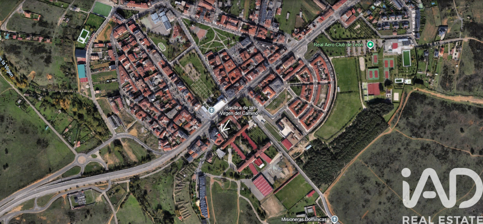 Land plot in Valverde de la Virgen, Leon, Spain 109 sq.m. No. 185108