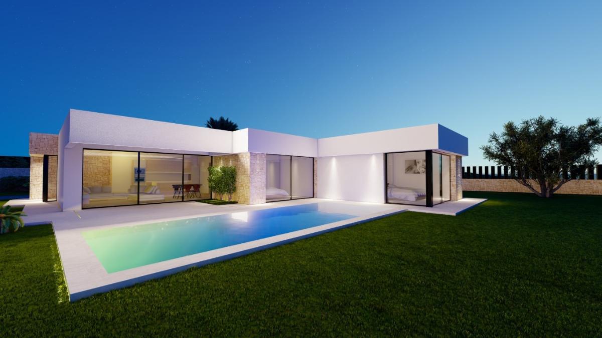 Villa a Calpe, Alicante, Spagna 3 camere da letto, 167 mq. N° 80786