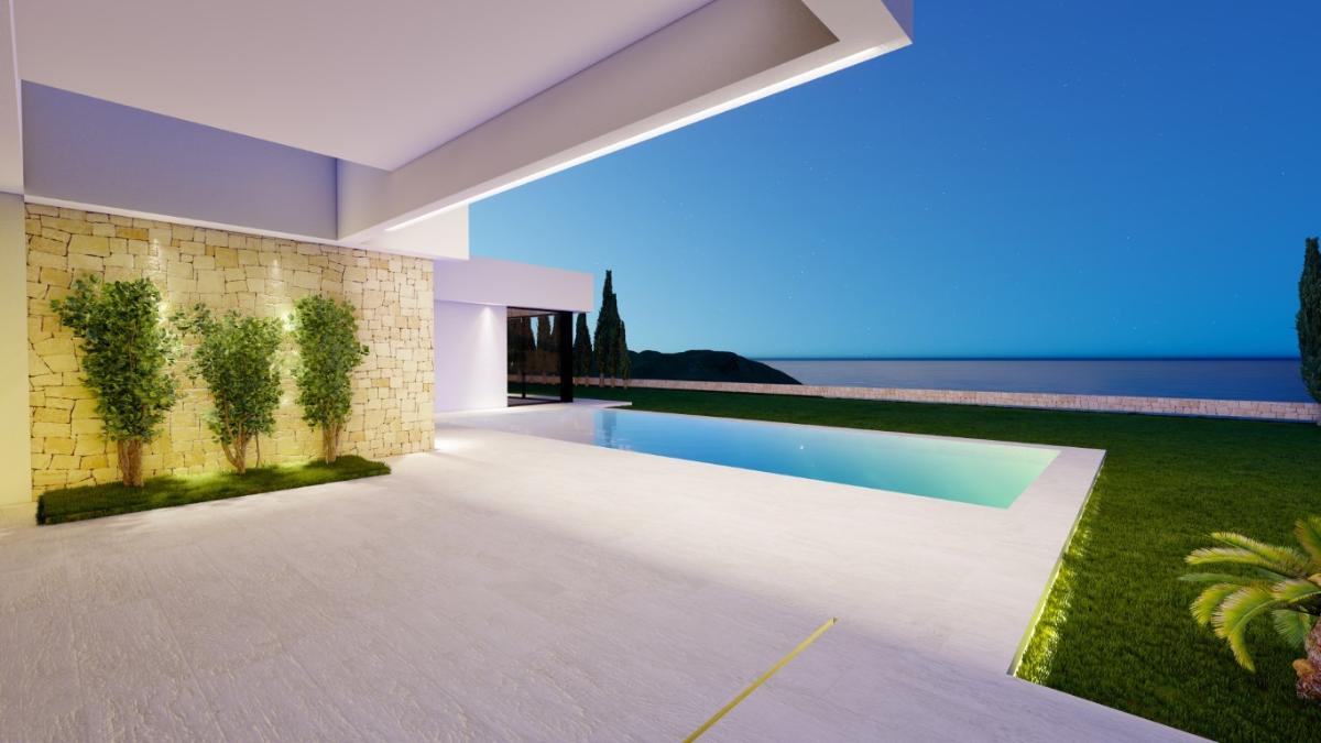 Villa a Calpe, Alicante, Spagna 3 camere da letto, 167 mq. N° 80786