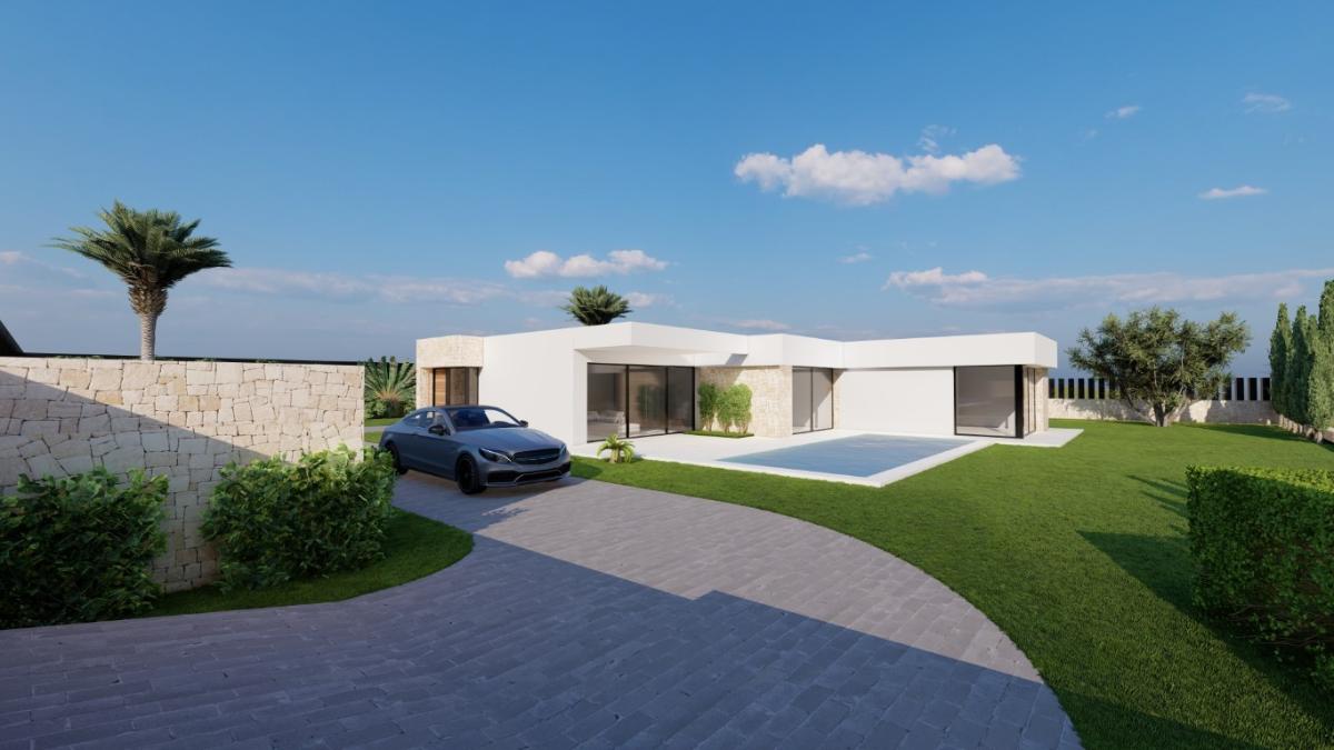 Villa a Calpe, Alicante, Spagna 3 camere da letto, 167 mq. N° 80786