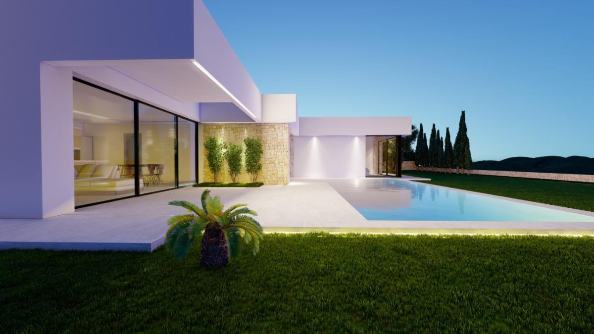 Villa a Calpe, Alicante, Spagna 3 camere da letto, 167 mq. N° 80786