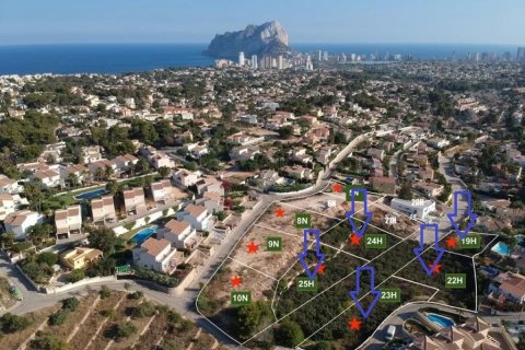 Land plot in Calpe, Alicante, Spain No. 80789
