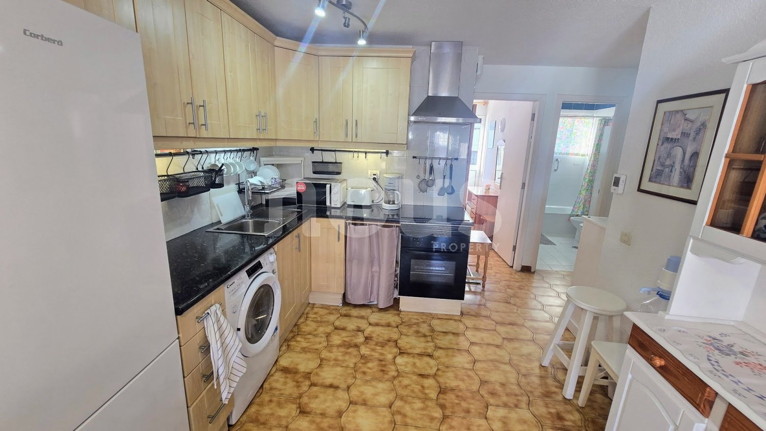 Dzīvoklis Los Cristianos, Tenerife, Spānijā 2 istabas, 46 m2 Nr. 155429