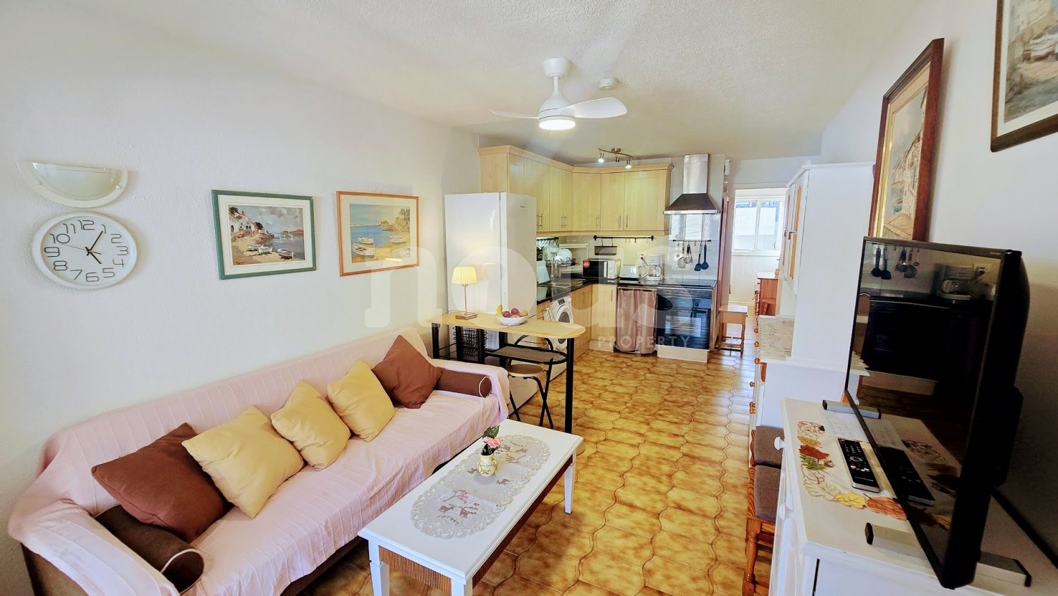 Dzīvoklis Los Cristianos, Tenerife, Spānijā 2 istabas, 46 m2 Nr. 155429