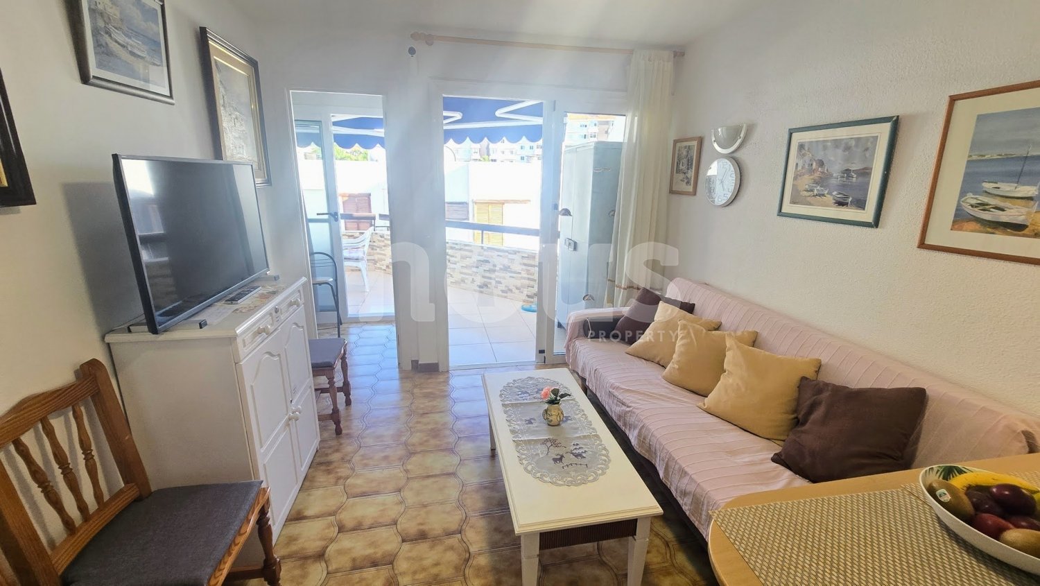 Dzīvoklis Los Cristianos, Tenerife, Spānijā 2 istabas, 46 m2 Nr. 155429