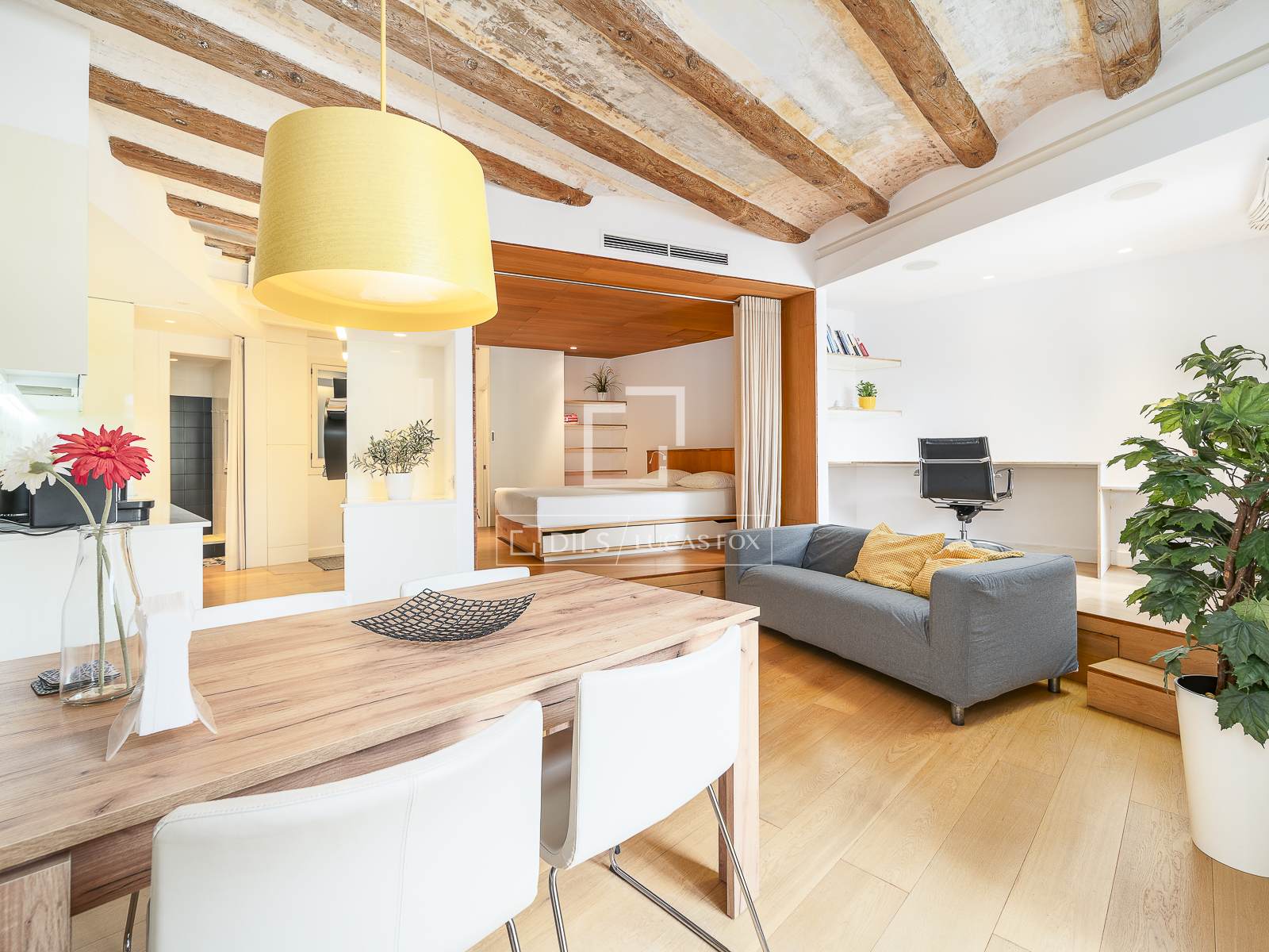 Huoneisto Barcelona, Espanja 1 makuuhuone, 53 m2 No. 150422