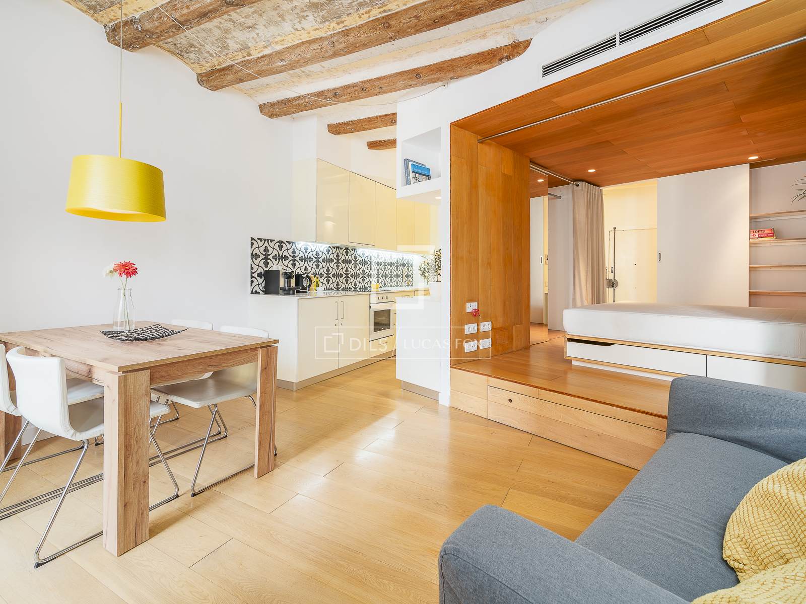 Huoneisto Barcelona, Espanja 1 makuuhuone, 53 m2 No. 150422