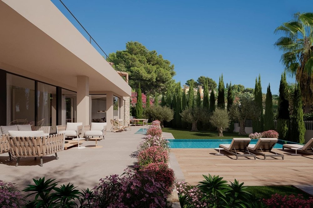 Huvila Bendinat, Mallorca, Espanja 4 makuuhuonetta, 645 m2 No. 109935