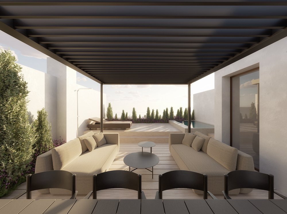 Rindu māja Palma de Majorca, Mallorca, Spānijā 3 istabas, 226 m2 Nr. 109934