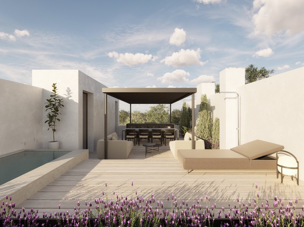 Rindu māja Palma de Majorca, Mallorca, Spānijā 3 istabas, 226 m2 Nr. 109934
