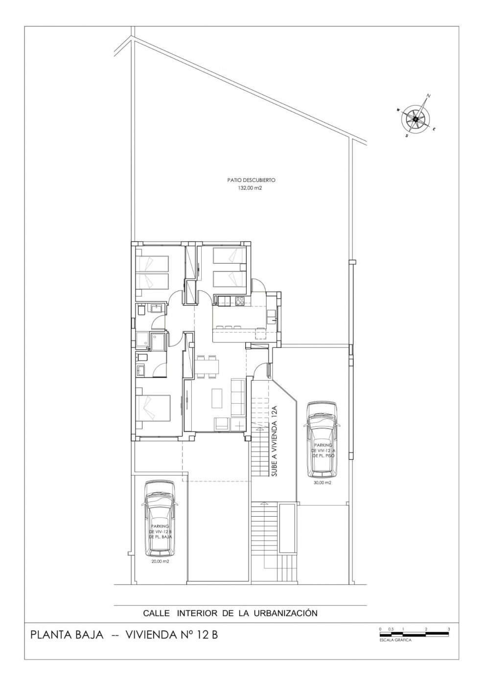 Bungalow in San Miguel de Salinas, Alicante, Spanien 3 Schlafzimmer, 92 m2 Nr. 193569