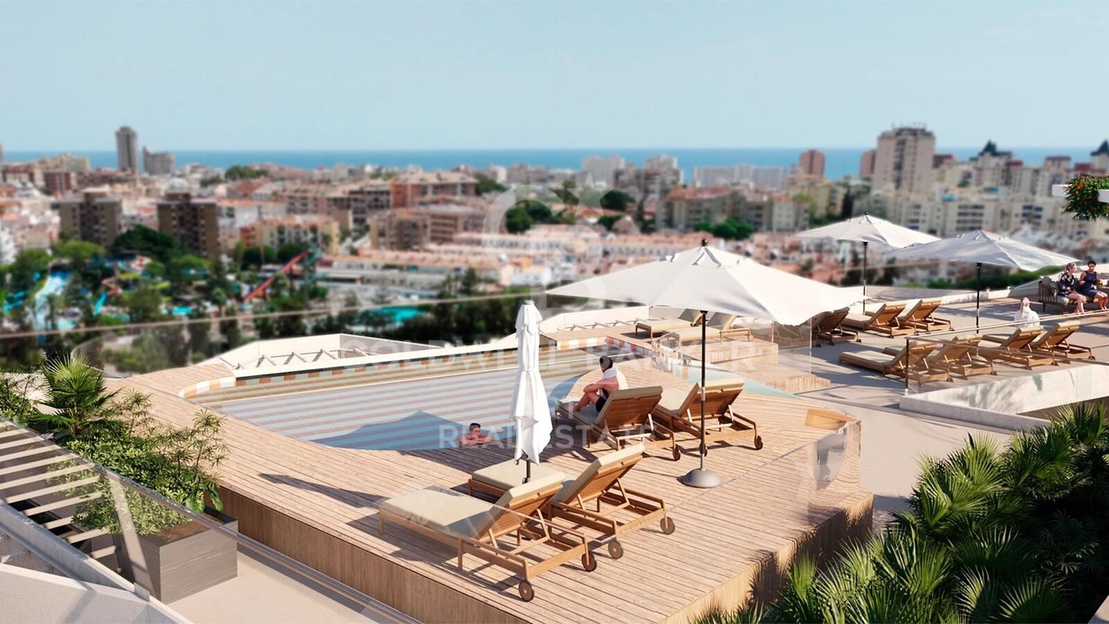 Lägenhet i Mijas, Malaga, Spanien 2 sovrum, 84 kvm. Nr. 158838